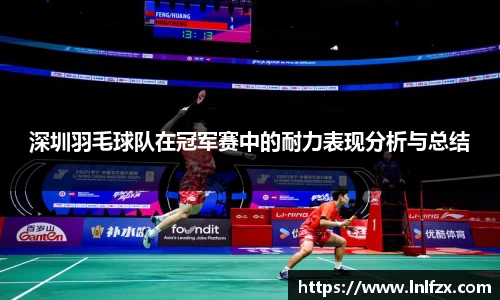 深圳羽毛球队在冠军赛中的耐力表现分析与总结
